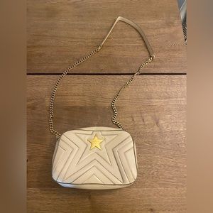 Stella McCartney Women’s Crossbody Cream Leather